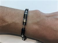 Pulsera Baraka Hombre in Acero Diamante 0.02 Ct BR221061ROAD210004 - BR221061ROAD210004